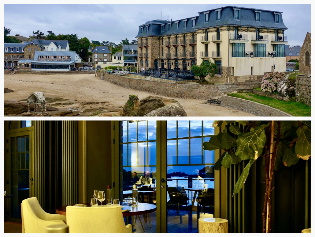 Restaurant La Table de mon Père at Hotel Castel Beau Site Perros-Guirec Brittany/France Restaurant La Table de mon Père at Hotel Castel Beau Site Perros-Guirec Brittany/France - best restaurants Brittany