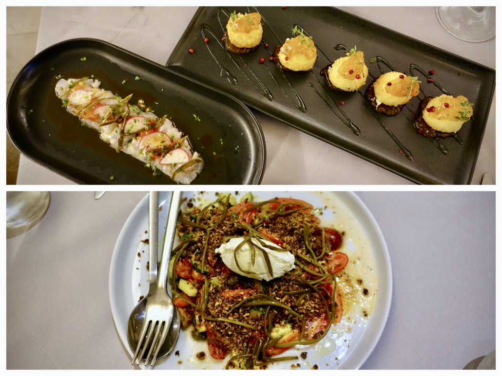 Restaurant Horizon at Hotel Aria Estate Mani, Peloponnese/Greece Restaurant Horizon at Hotel Aria Estate Mani, Peloponnese/Greece - best restaurants Peloponnese Fingers